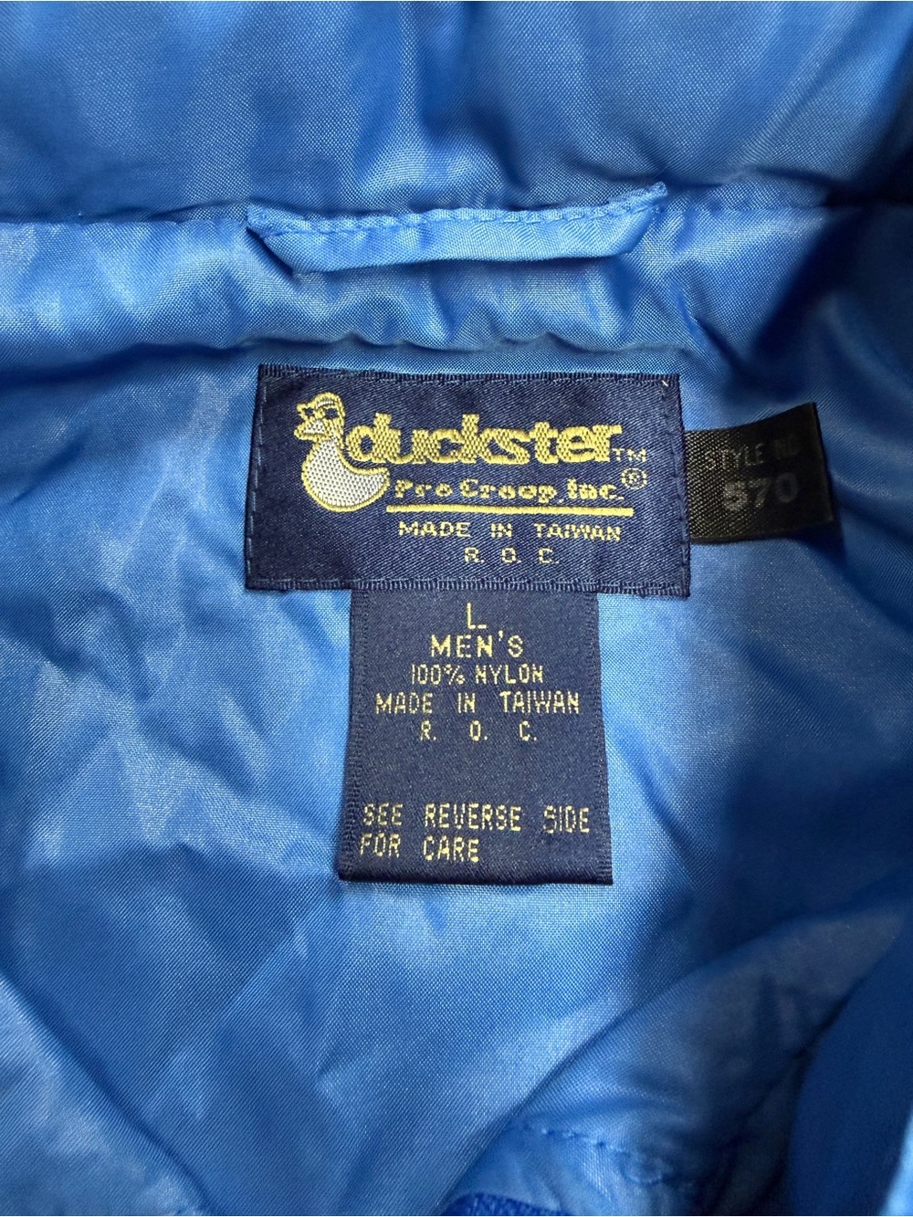 Vintage Duckster Sequoia Woods Country Club Jacket - Size Large - Picture 4 of 8